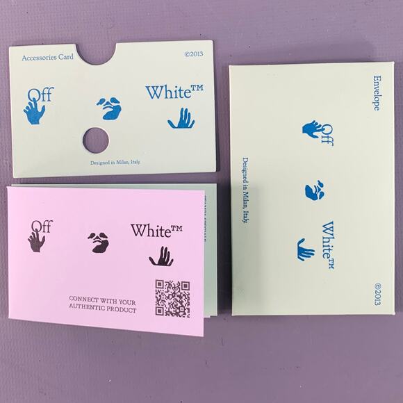 OFF-WHITE One Size Green Olive Embossed Pebble Grain Leather Phone Bag - Picture 6 of 10